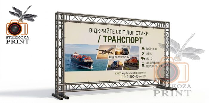 Банер 100х300 см