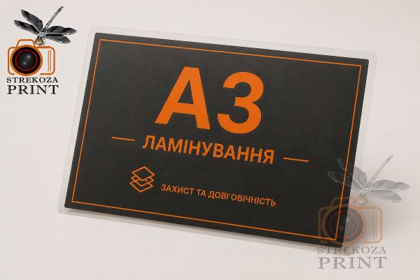 Ламинация матовая А3
