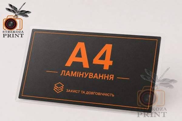 Ламинация матовая А4
