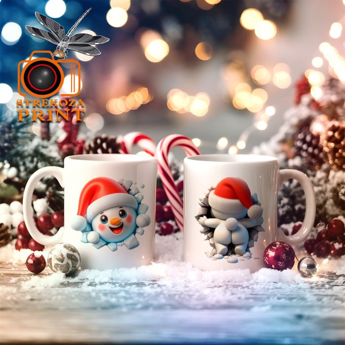 Чашка з принтом 3D